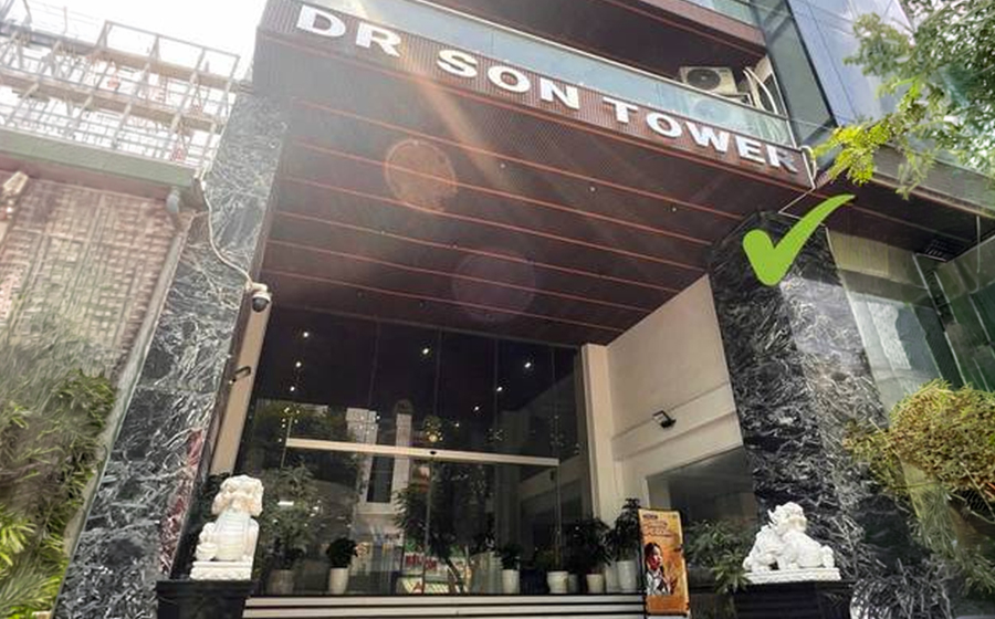 Dr Son Tower entrance — Sorella HCMC