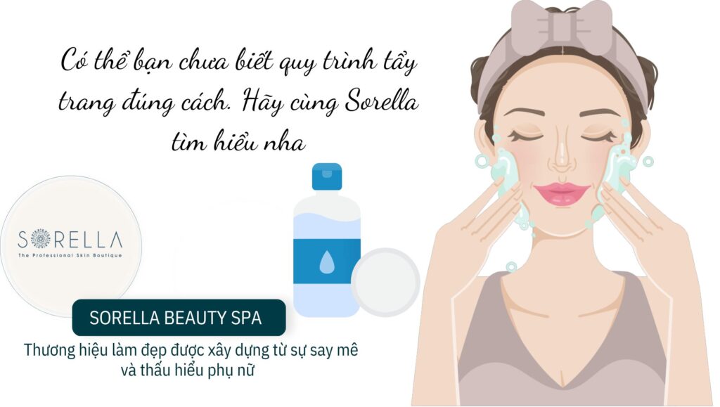 tẩy trang đúng cách