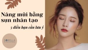 Nâng mũi bằng sụn nhân tạo