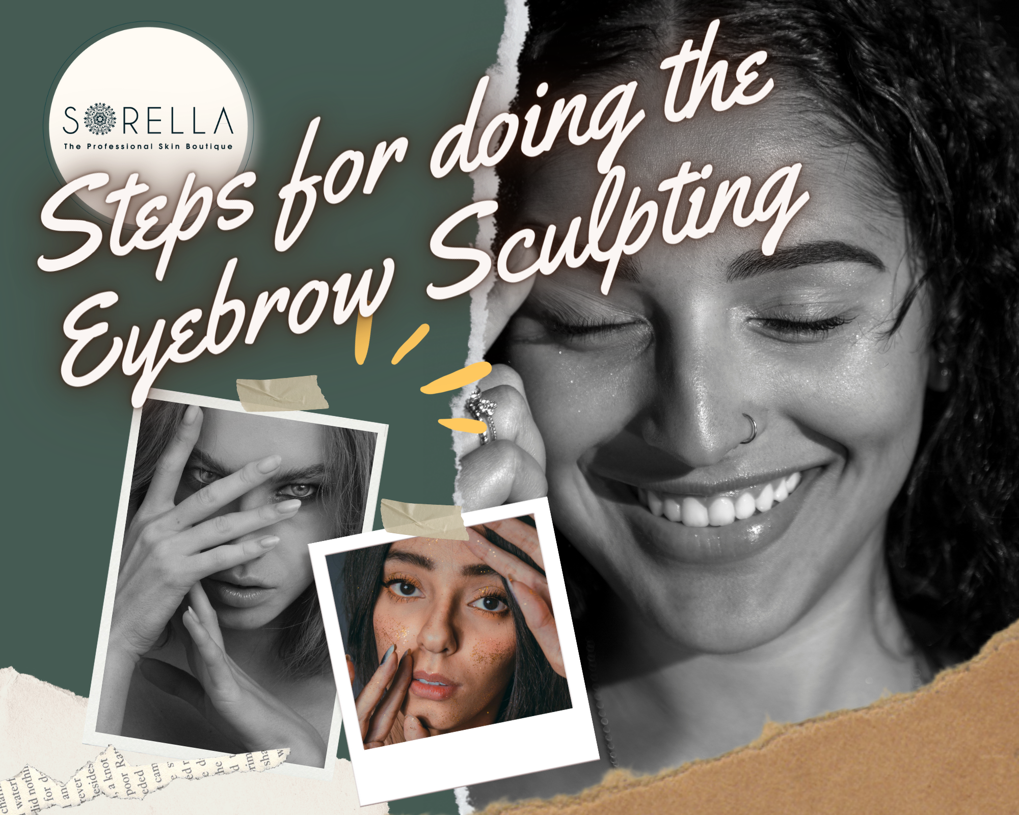 When the necessity arises, not everyone is able to do the eyebrow-shaping process swiftly