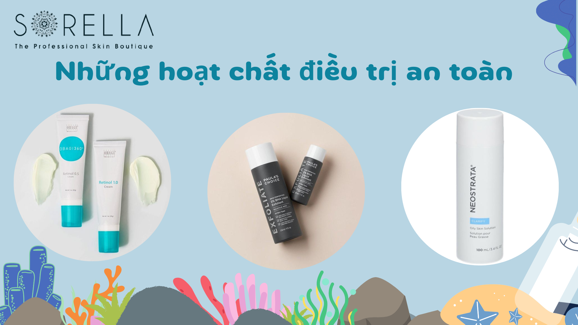 Những hoạt chất điều trị an toàn