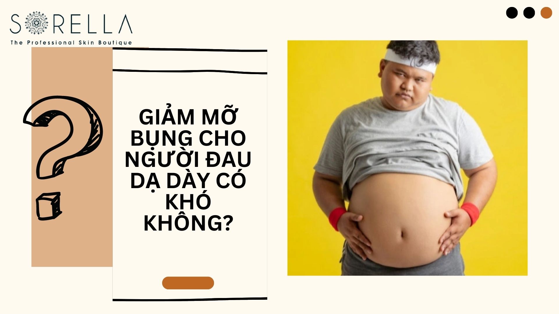 Giảm mỡ bụng cho người đau dạ dày có khó không?