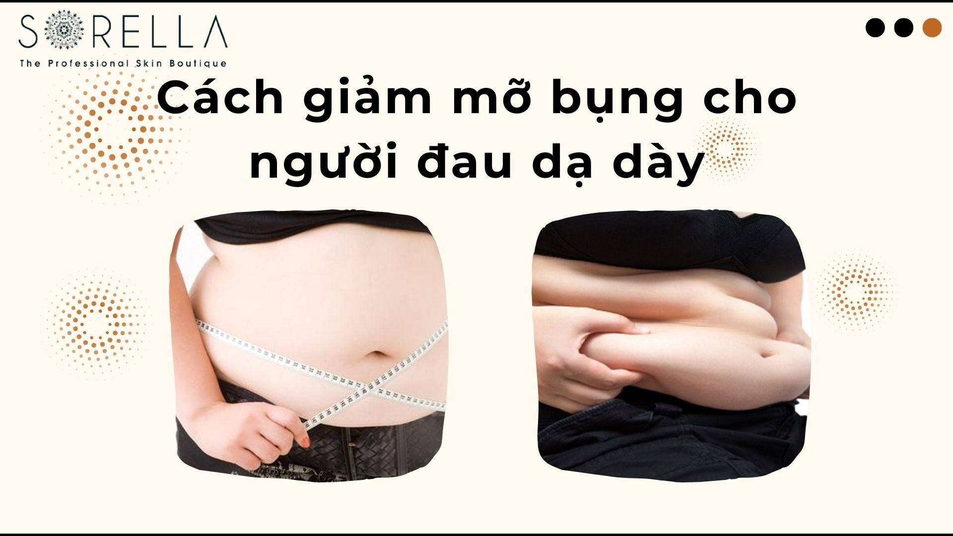 Cách giảm mỡ bụng cho người đau dạ dày