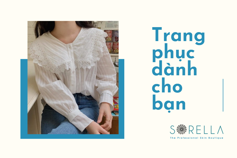 Lựa chọn trang phục phù hợp với vòng 1 nhỏ