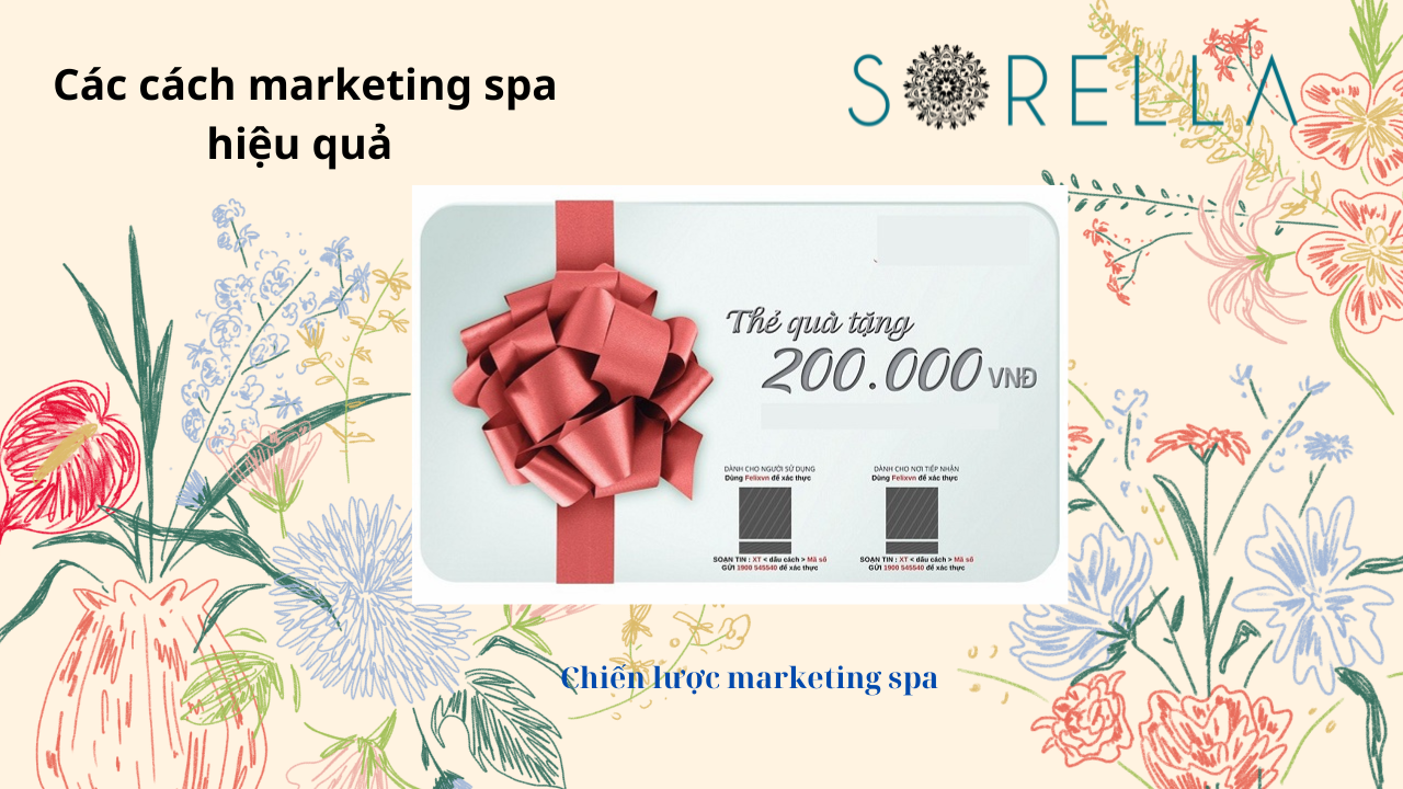 Các cách marketing spa hiệu quả