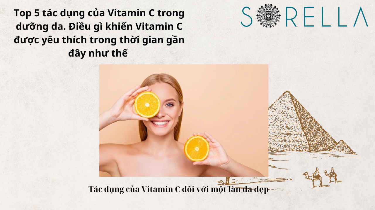 Top 5 tác dụng của Vitamin C 