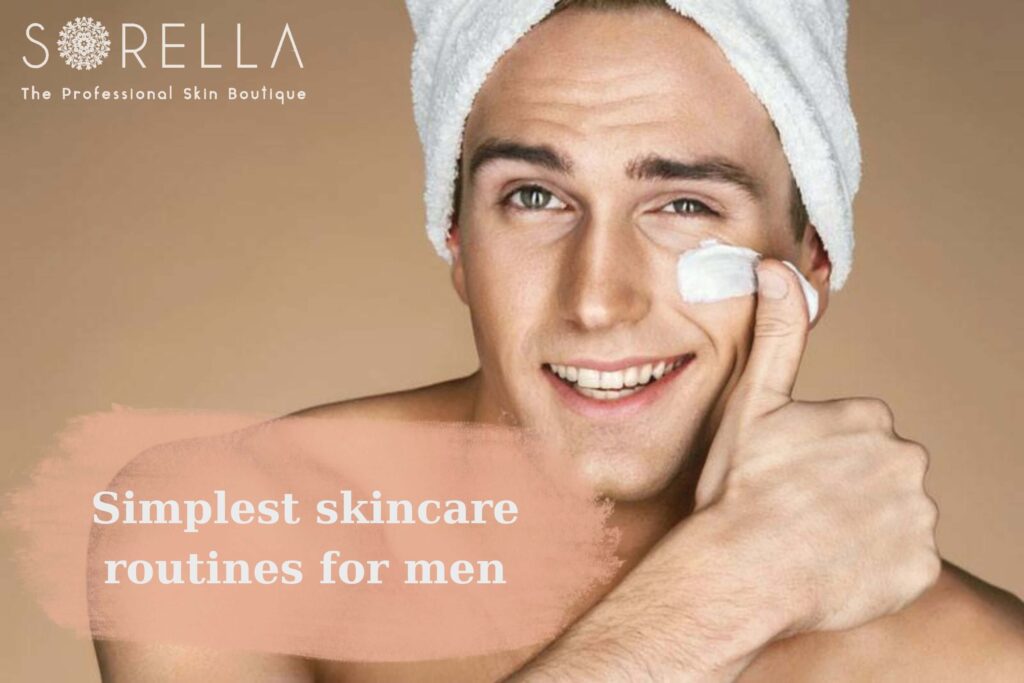 Simplest skincare routines for men