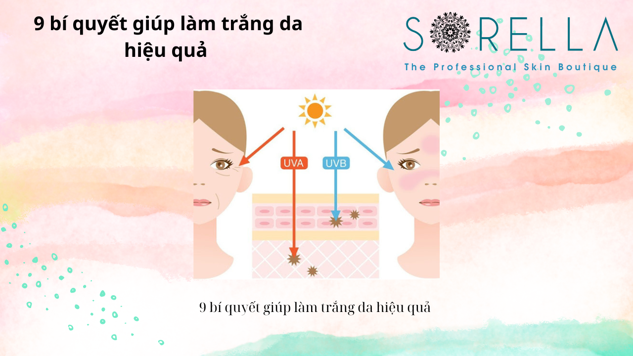 Bí quyết giúp làm trắng da hiệu quả 