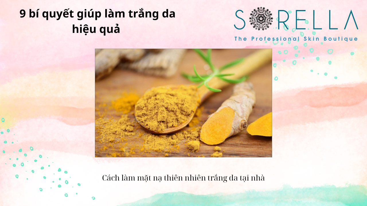 Bí quyết giúp làm trắng da hiệu quả 