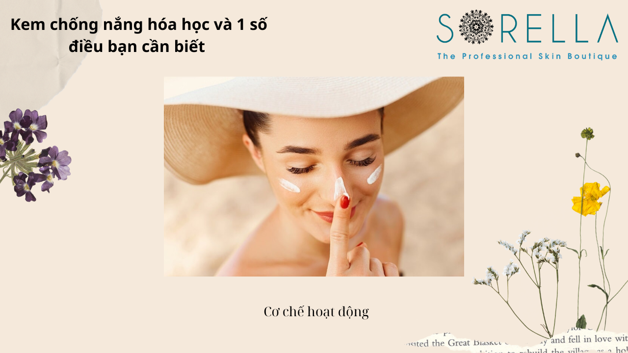 Kem chống nắng hóa học 