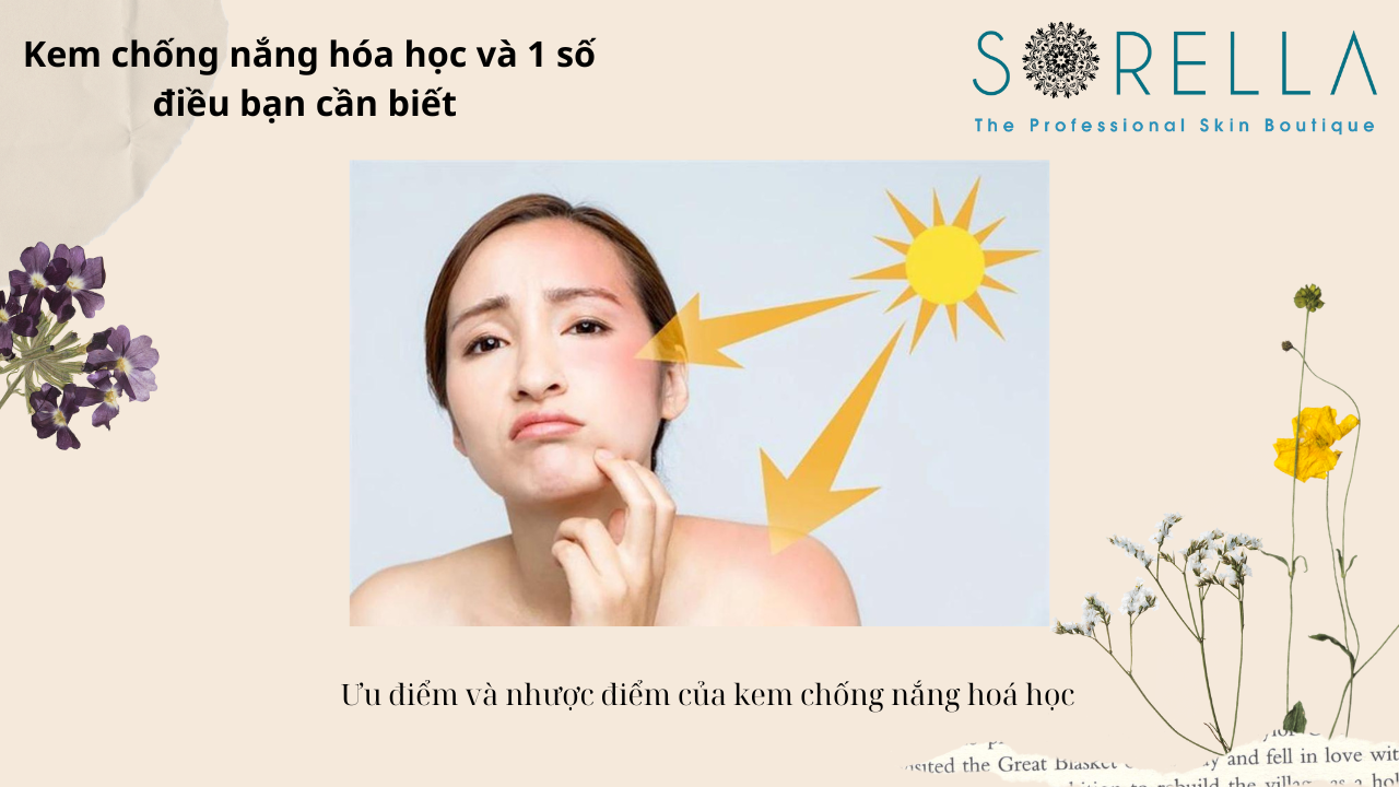 Kem chống nắng hóa học 