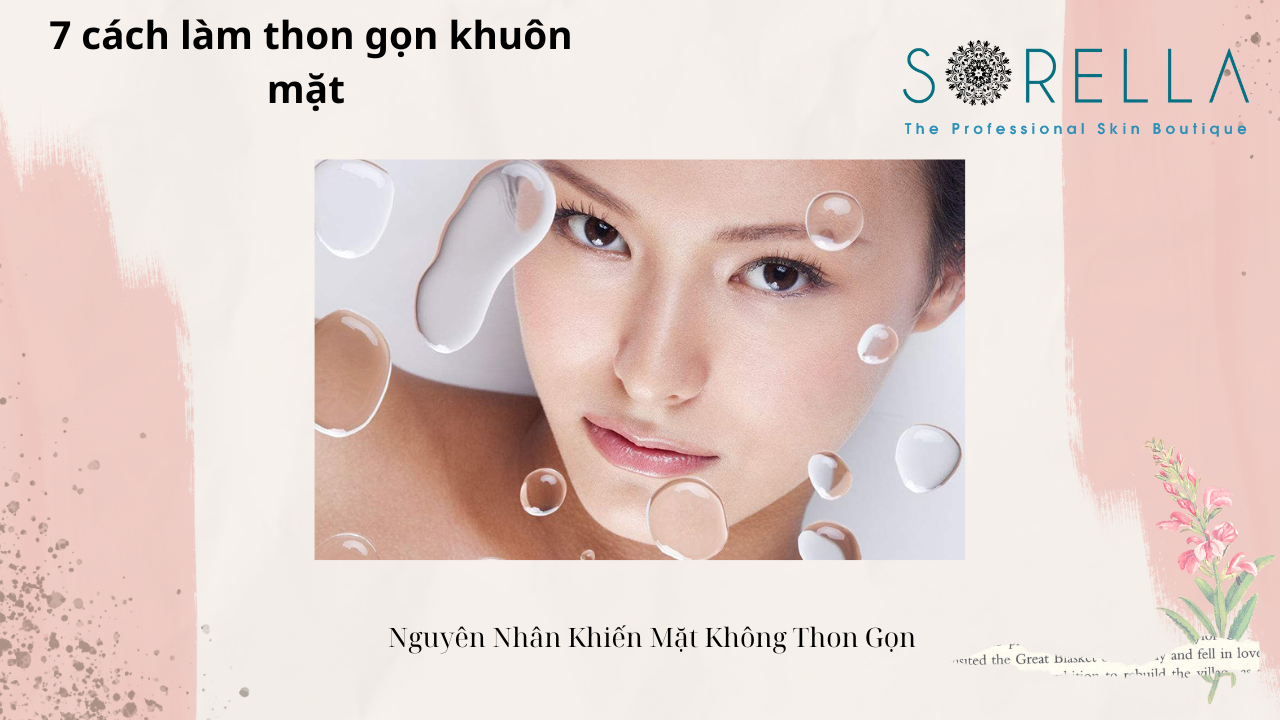 Cách làm thon gọn khuôn mặt 