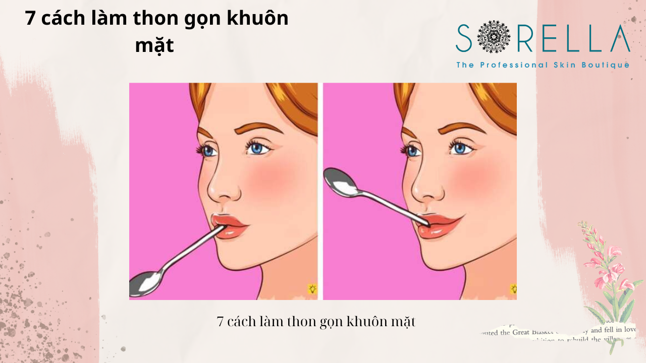 Cách làm thon gọn khuôn mặt 