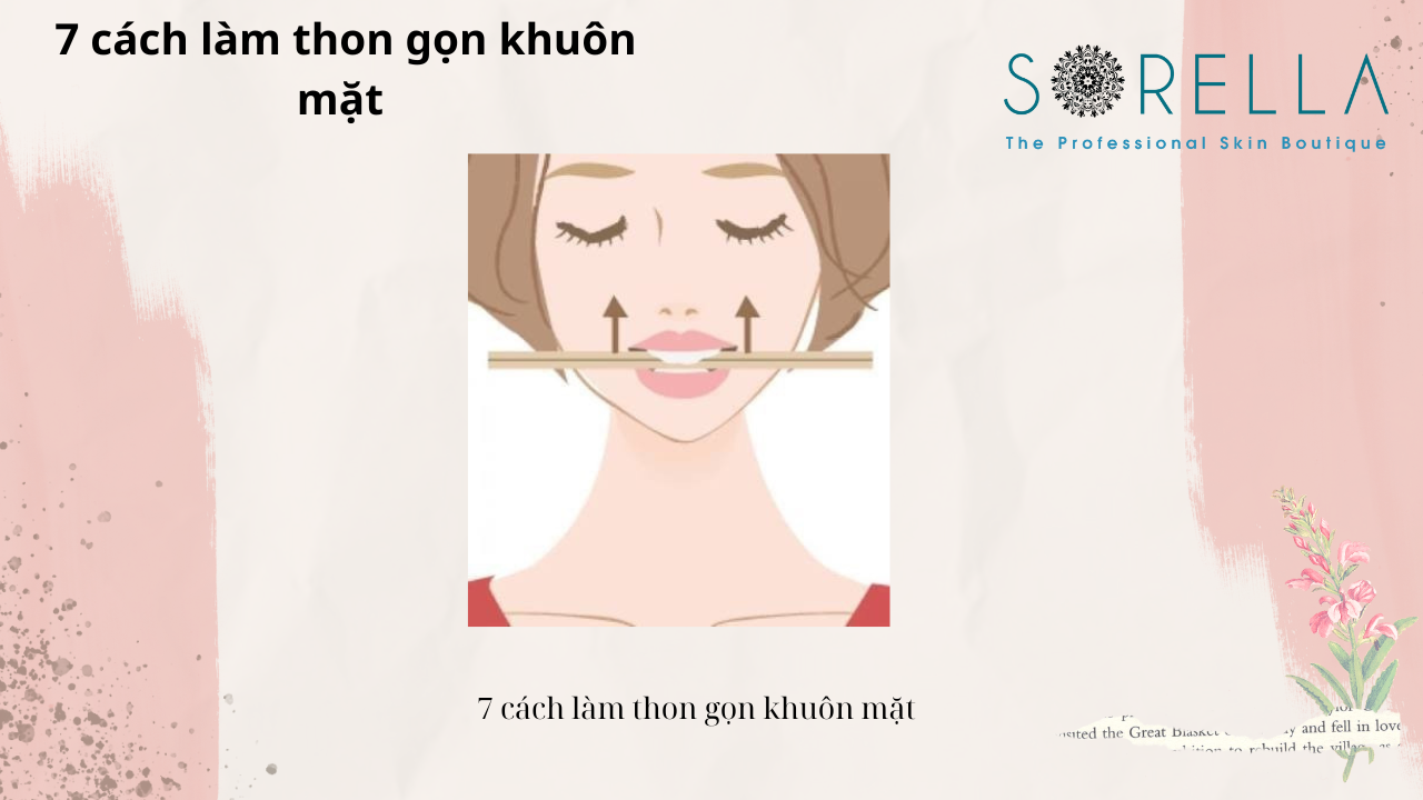 Cách làm thon gọn khuôn mặt 