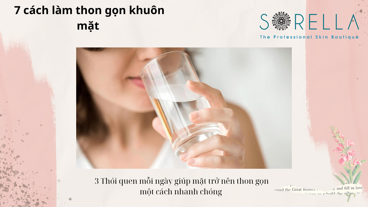 Cách làm thon gọn khuôn mặt 