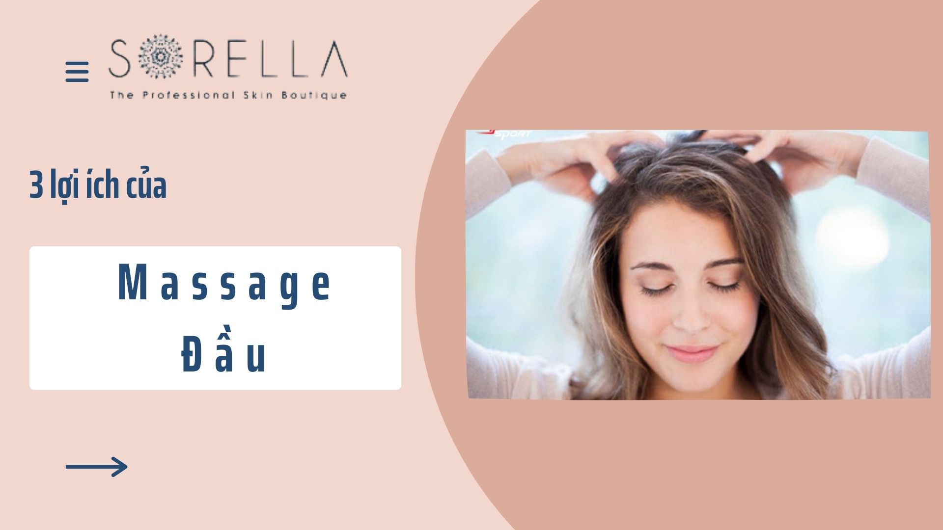  3 lợi ích của massage đầu giảm stress