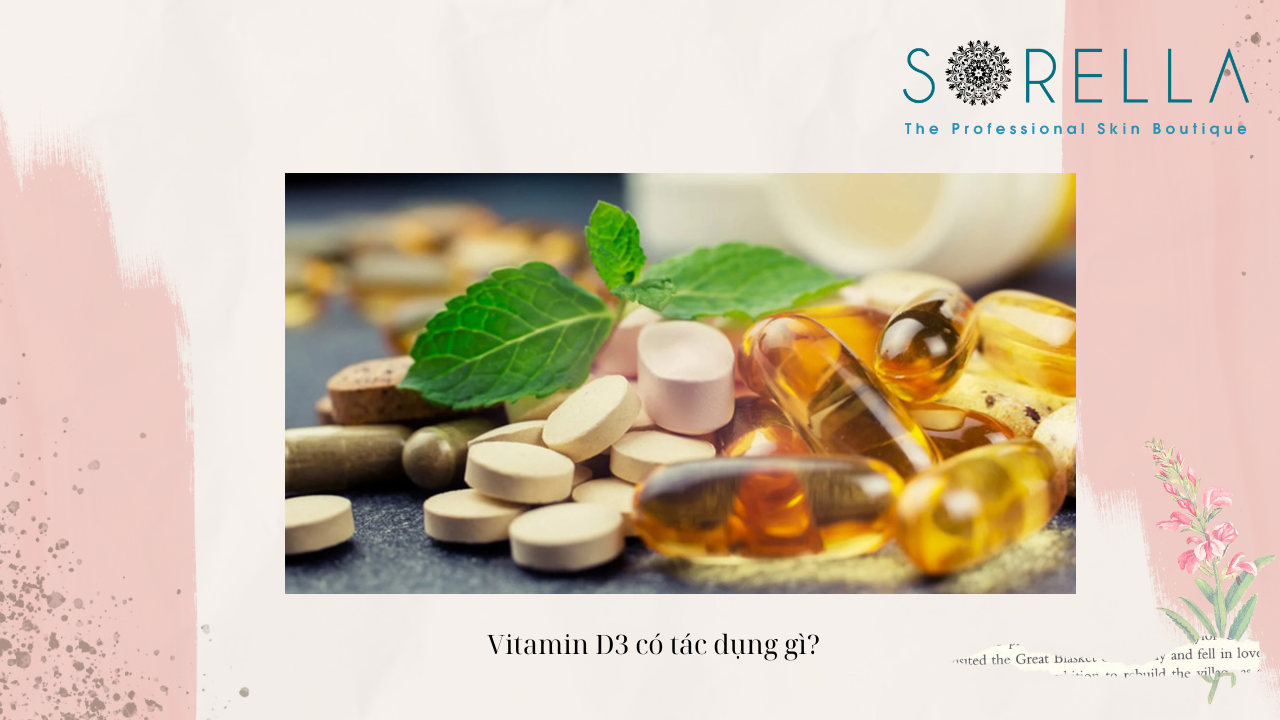 Vitamin D3 có tác dụng gì? 