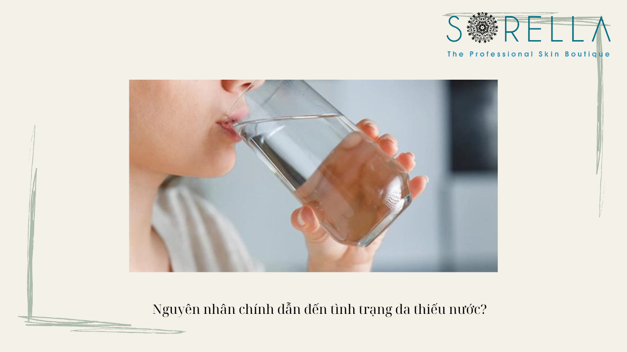 Triệu chứng da thiếu nước là gì?