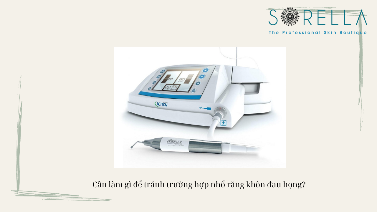 Tại sao nhổ răng khôn bị đau họng?