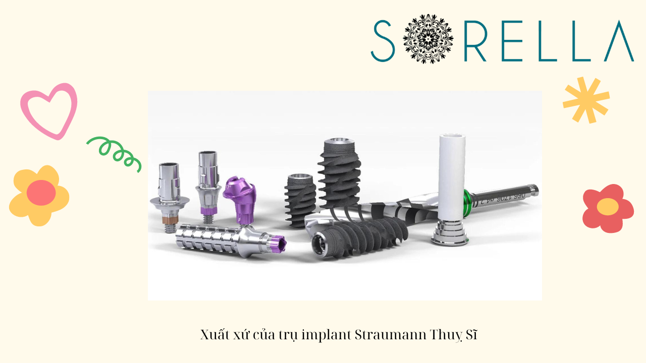 Trụ implant Straumann Thuỵ Sĩ 