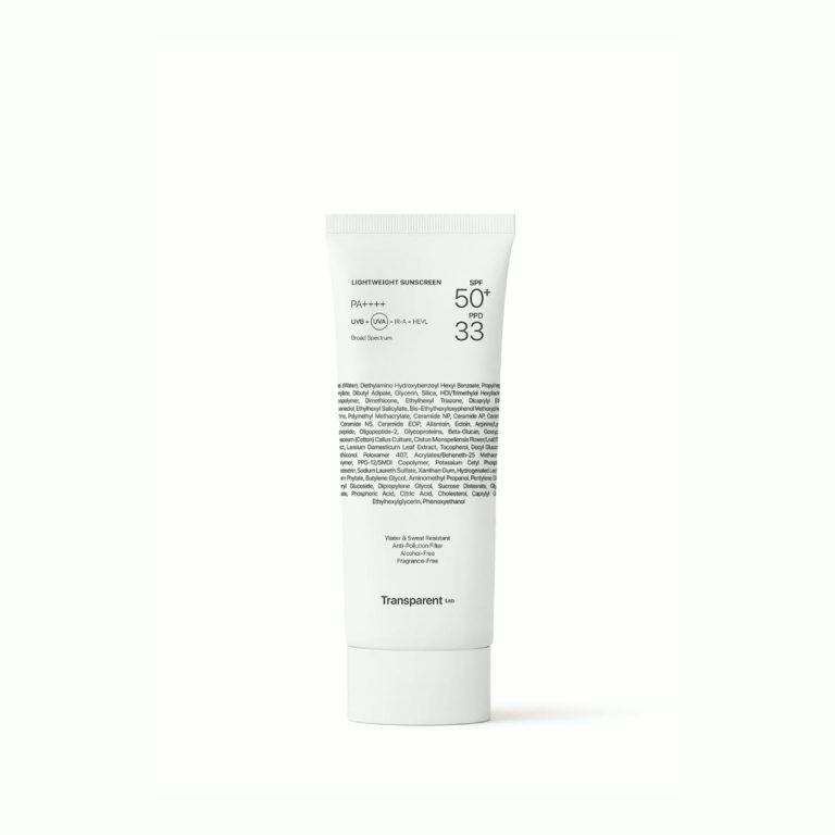Transparent Lab Lightweight Sunscreen SPF50+ 100ml